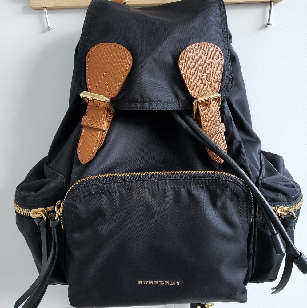 SOLD Burberry Medium Rucksack Backpack Authentic - Picture 1 of 12